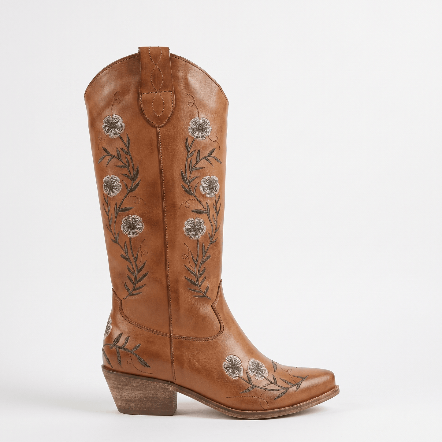Stivali Texani Dalia Cognac - KALI SHOES®