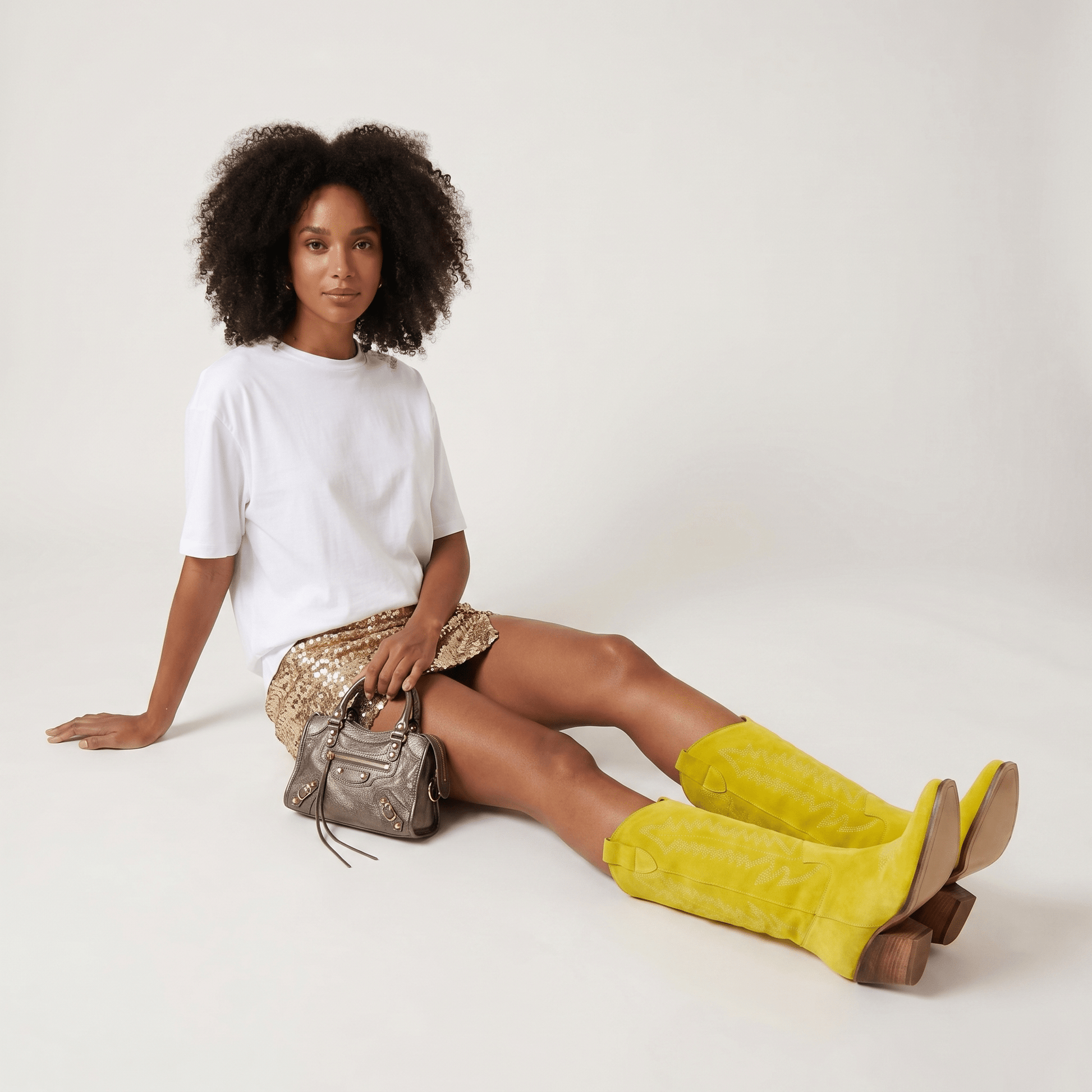 Stivali Texani Dallas Midi Bergamot - KALI SHOES®