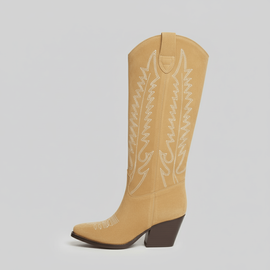 Stivali Texani Denver Mostarda - KALI SHOES®