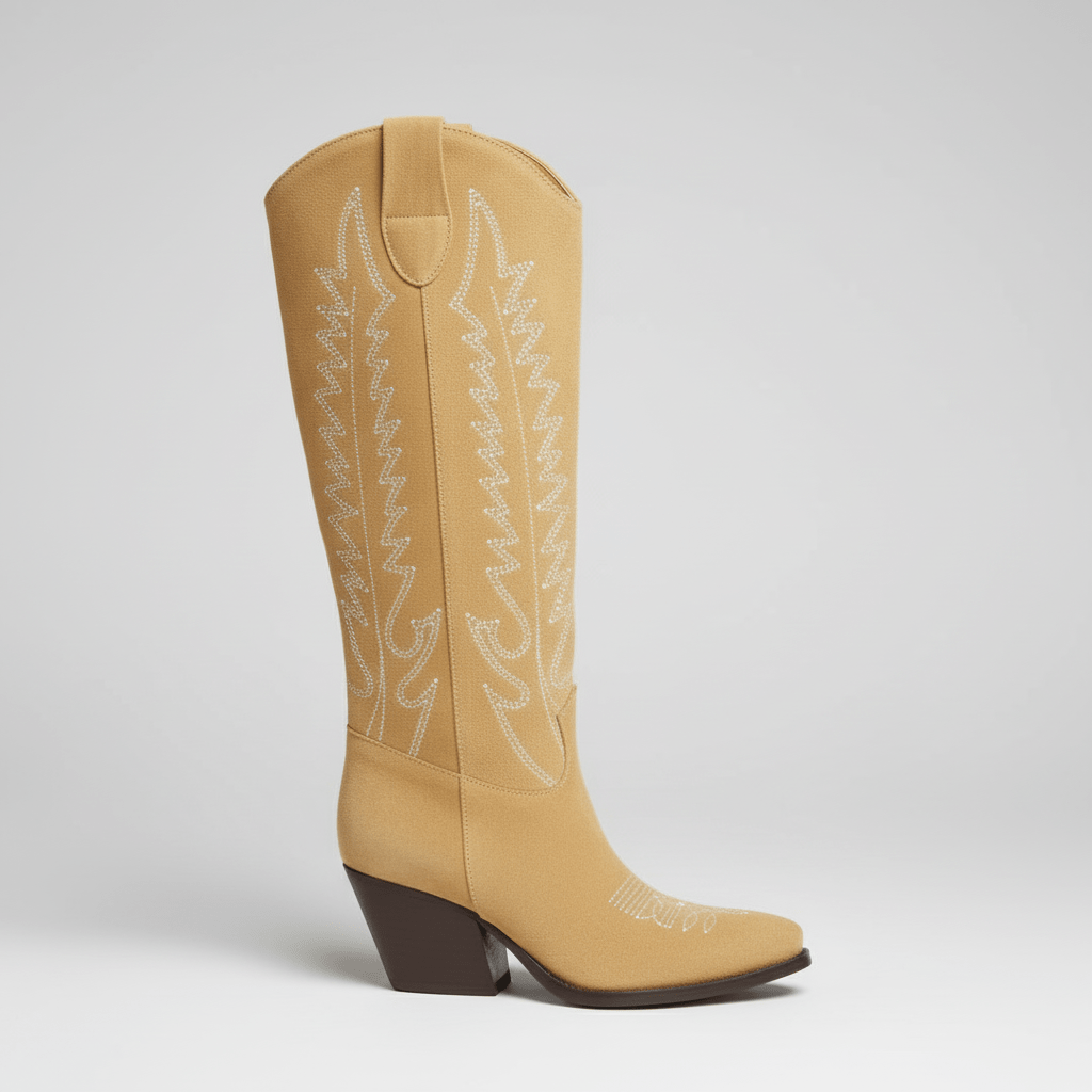 Stivali Texani Denver Mostarda - KALI SHOES®