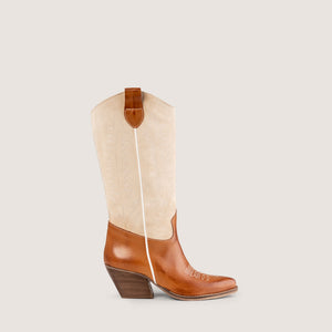 Stivali Texani Dixie Beige - KALI SHOES®
