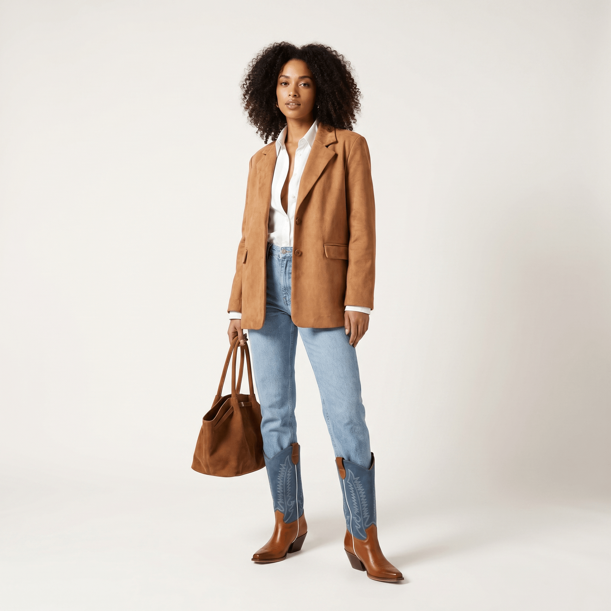 Stivali Texani Dixie Blue Jeans - KALI SHOES®