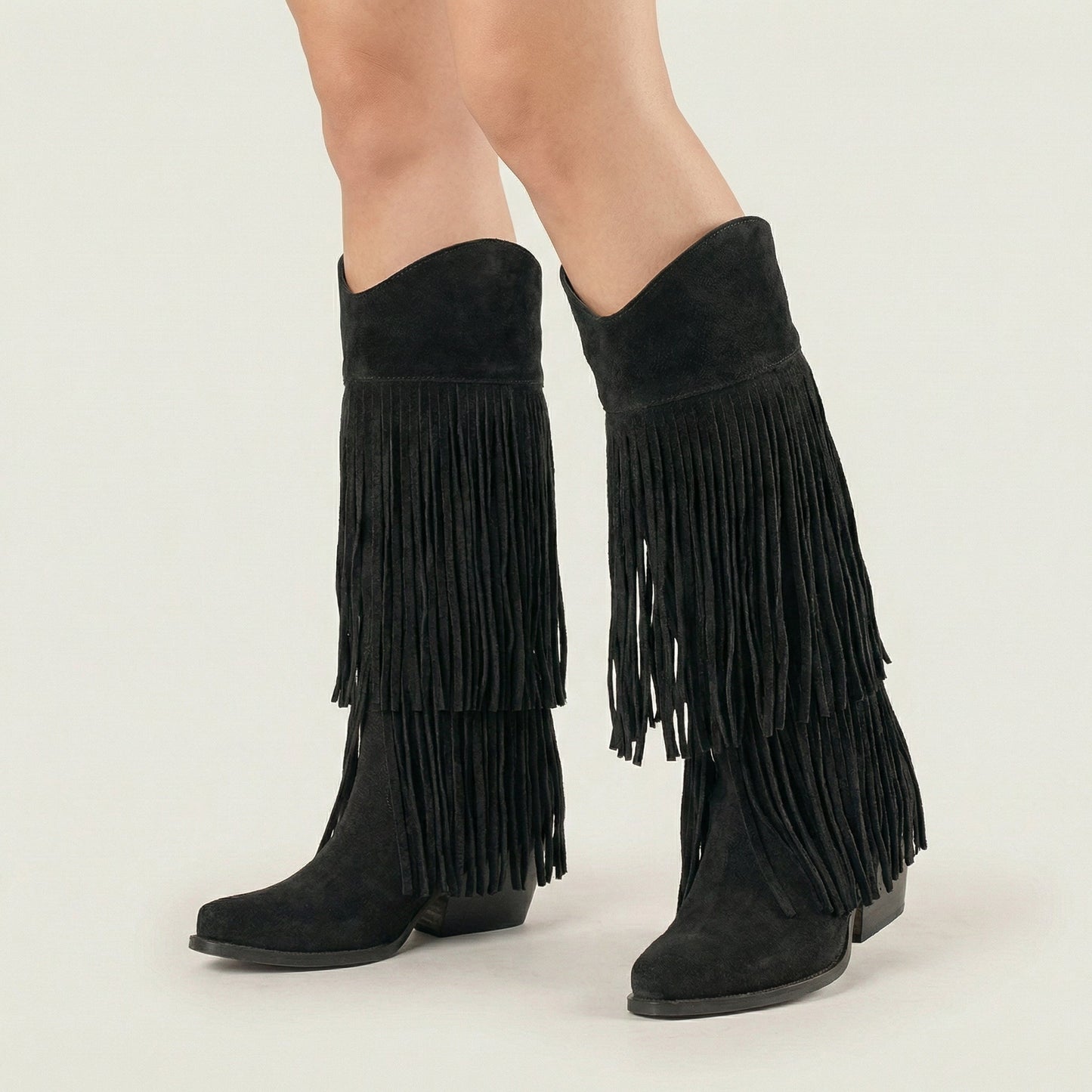 Stivali Texani Fryda Nero - KALI SHOES®