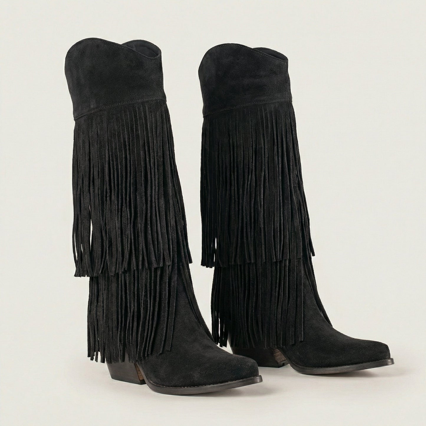 Stivali Texani Fryda Nero - KALI SHOES®