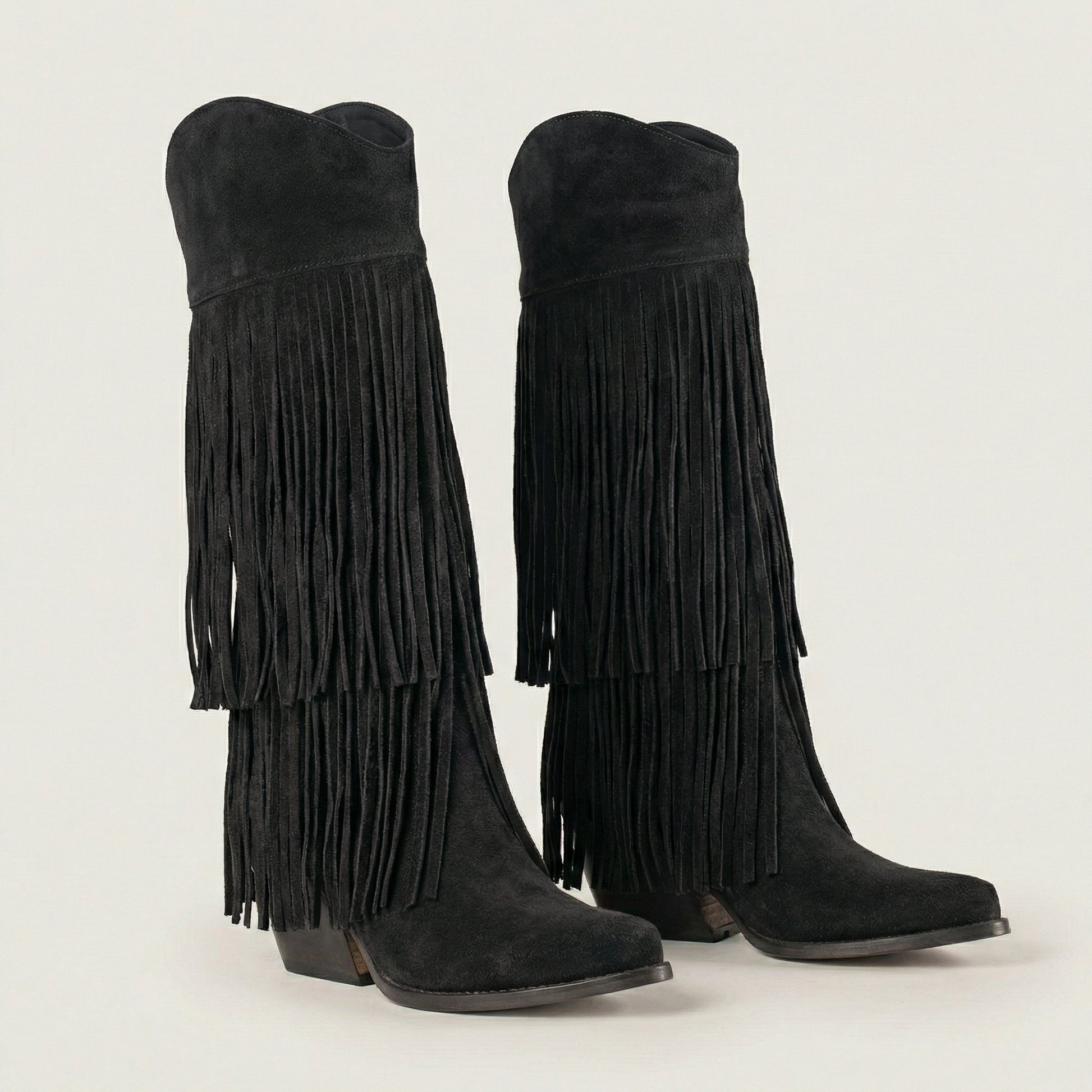 Stivali Texani Fryda Nero - KALI SHOES®