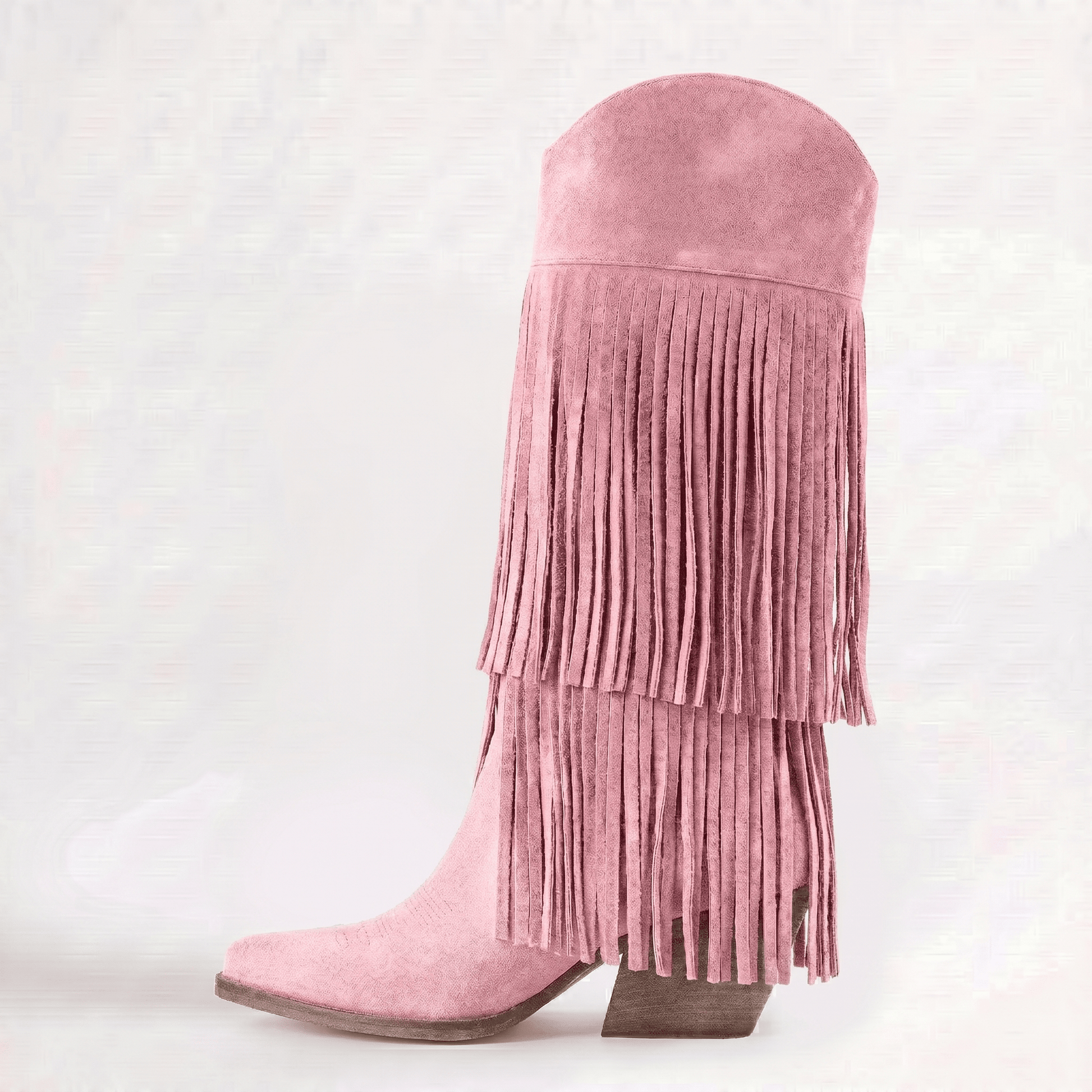 Stivali Texani Fryda Rosa - KALI SHOES®