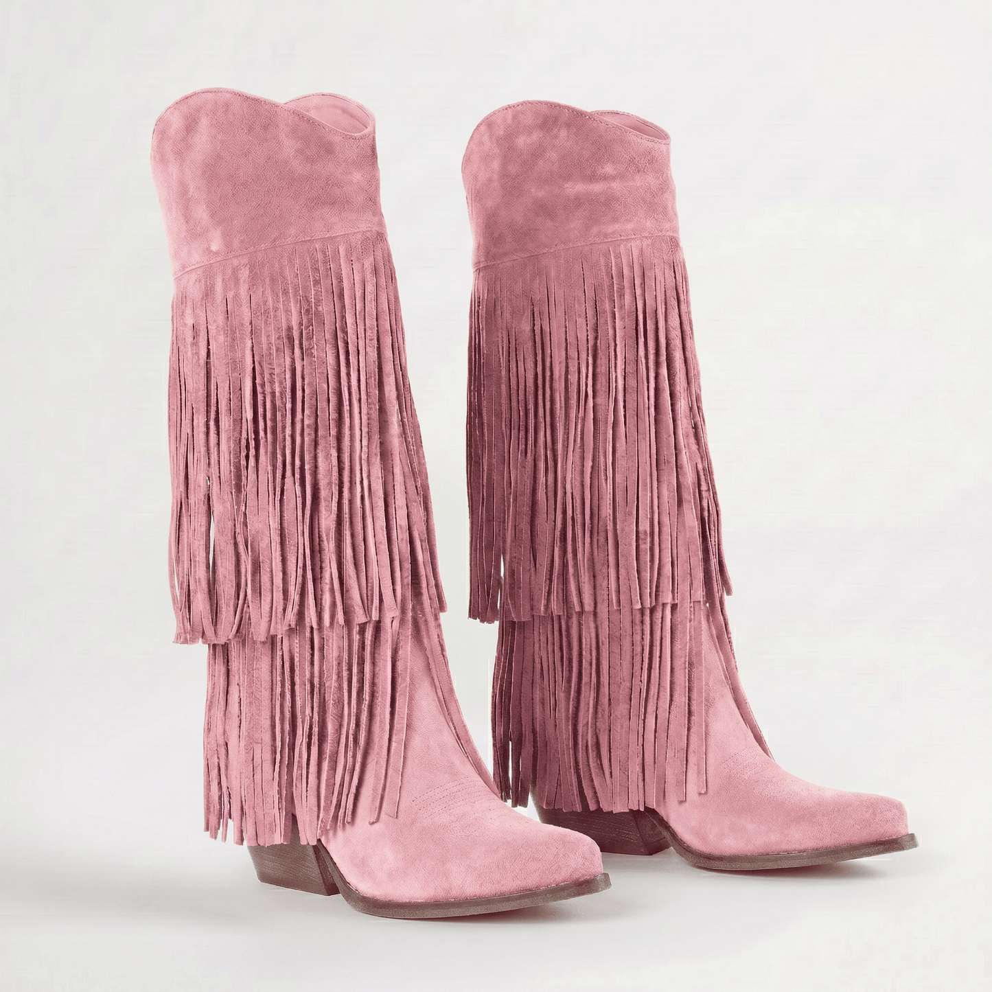 Stivali Texani Fryda Rosa - KALI SHOES®