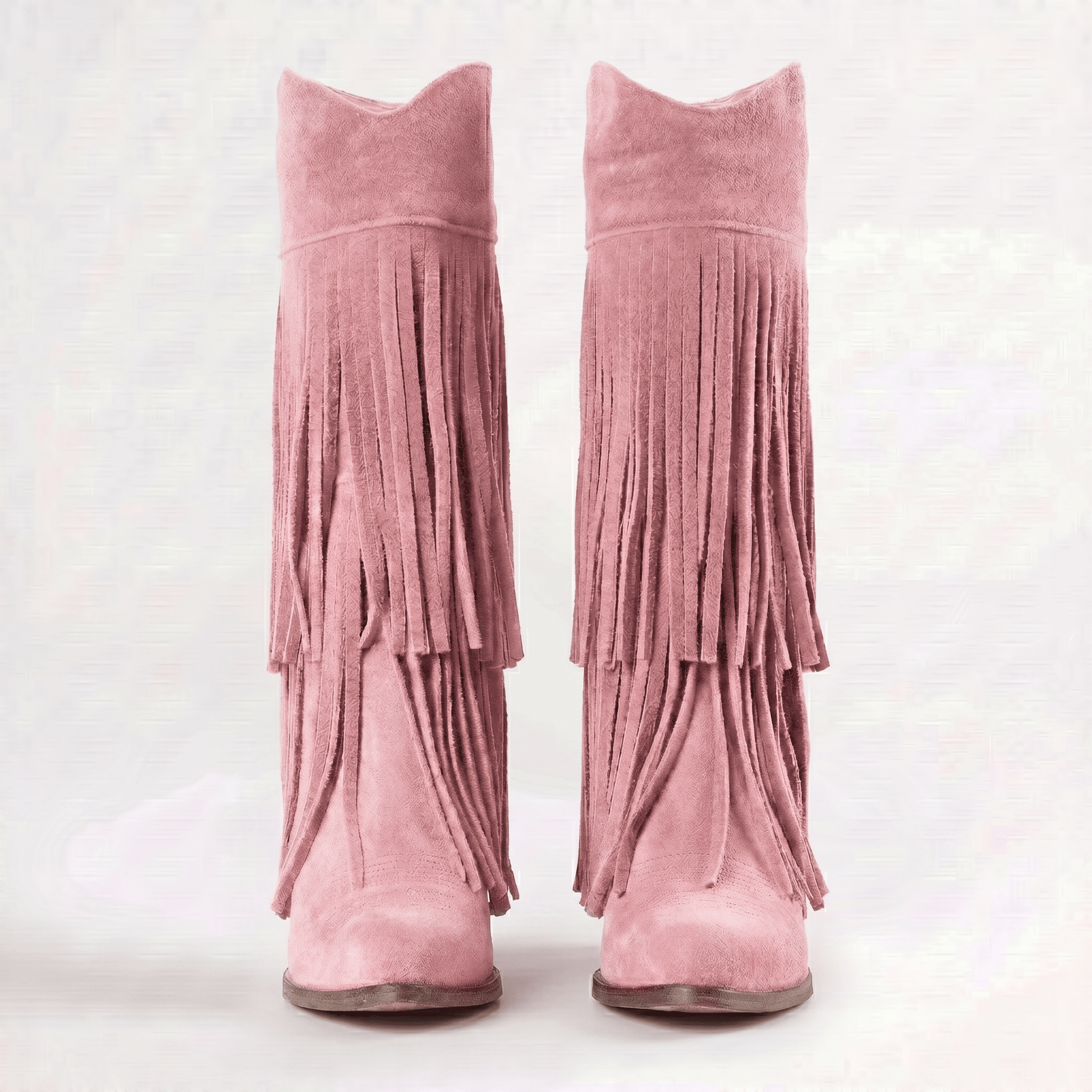 Stivali Texani Fryda Rosa - KALI SHOES®