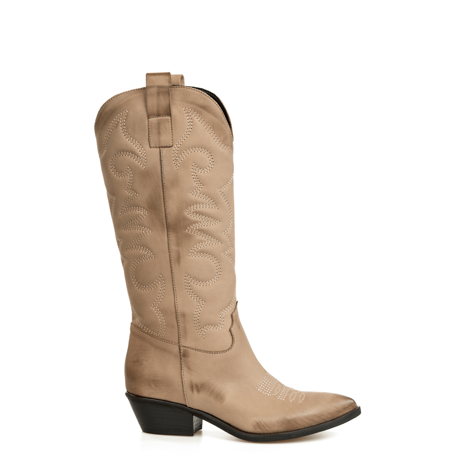 Stivali Texani Jennifer Taupe - KALI SHOES®