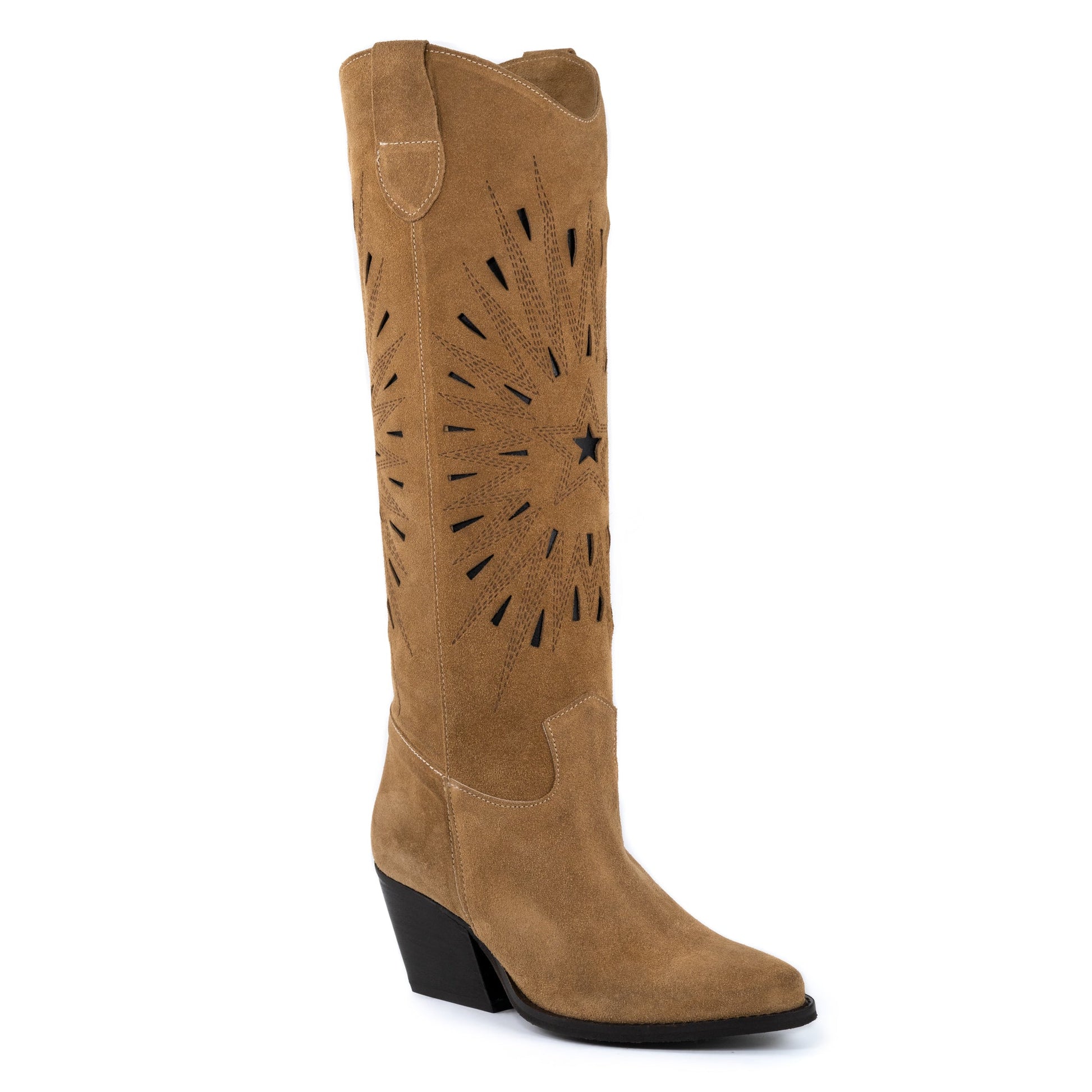 Stivali Texani Kyla Taupe - KALI SHOES®