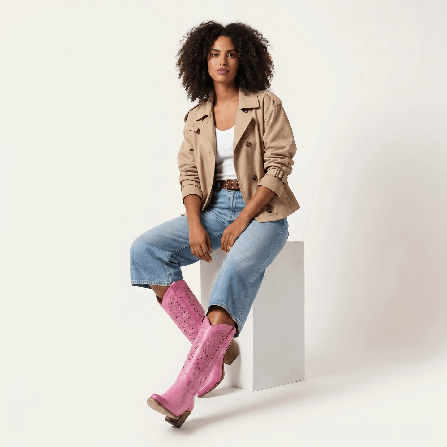 Stivali Texani Maui Flamingo - KALI SHOES®