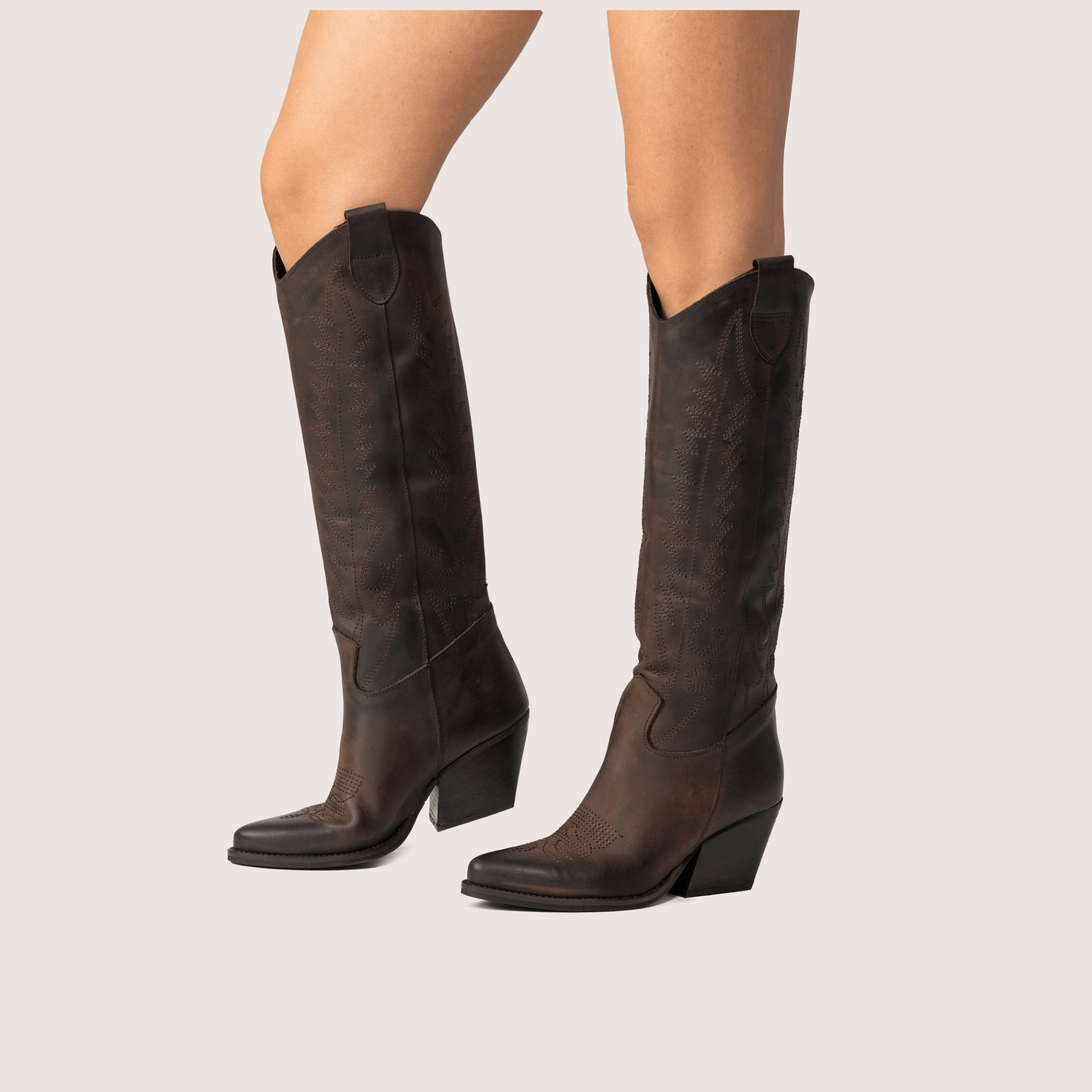 Stivali Texani Nabiki Testa di Moro - KALI SHOES®