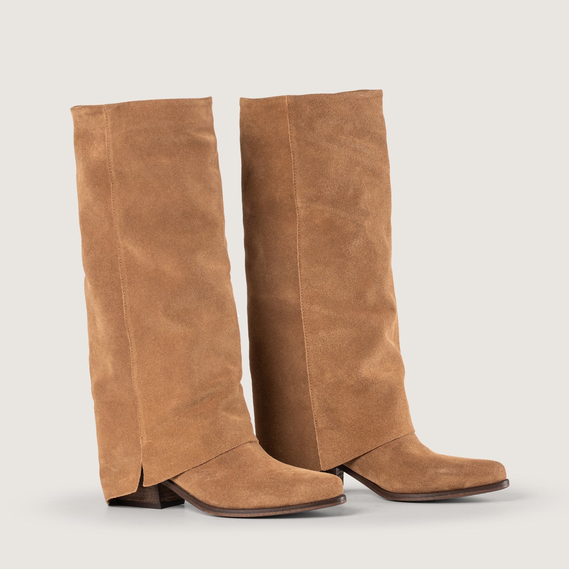 Stivali Texani Paloma Taupe - KALI SHOES®