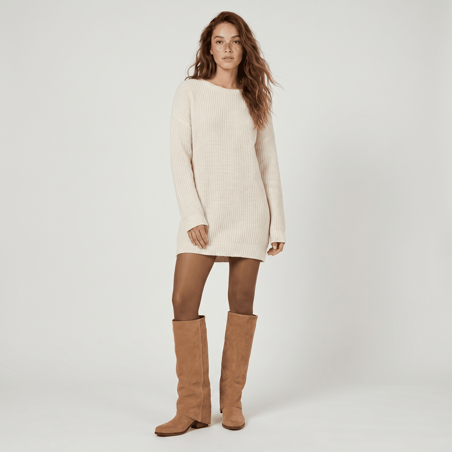 Stivali Texani Paloma Taupe - KALI SHOES®