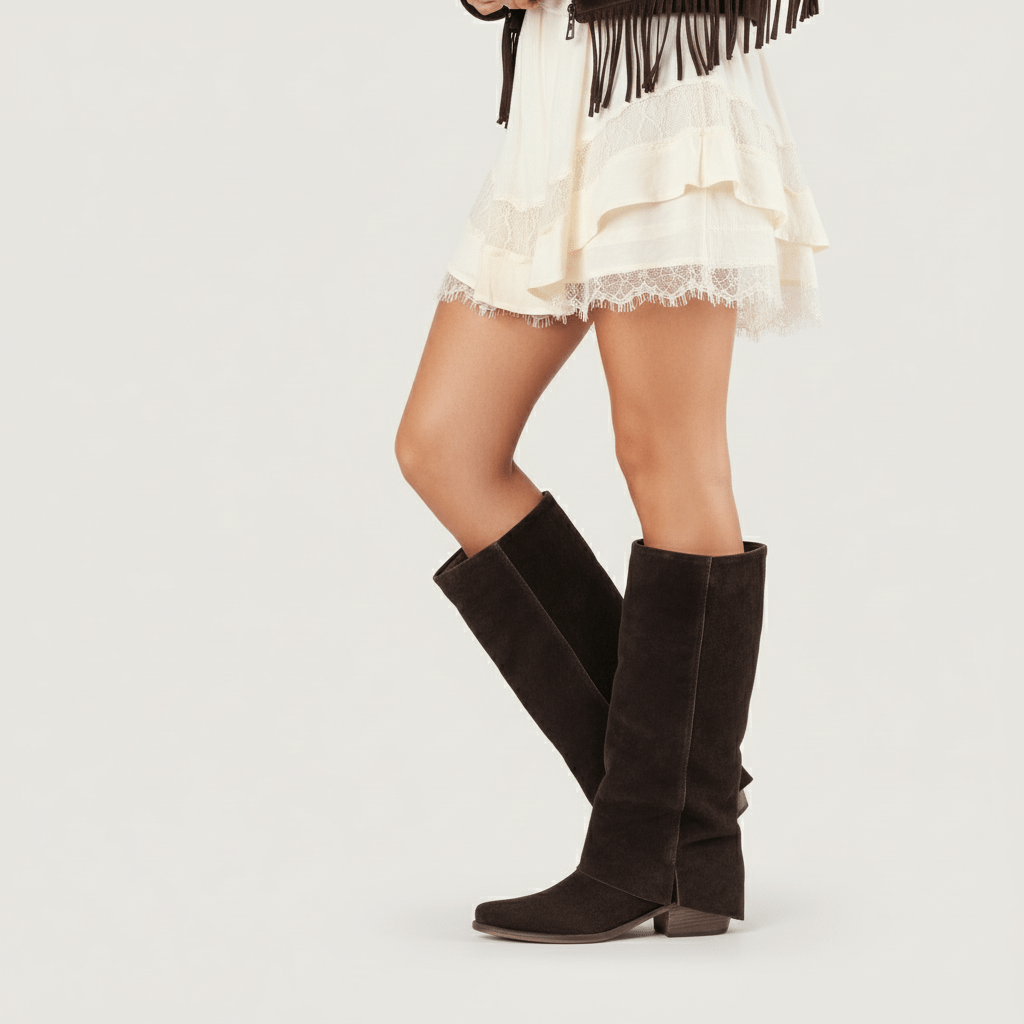 Stivali Texani Paloma Testa di Moro - KALI SHOES®