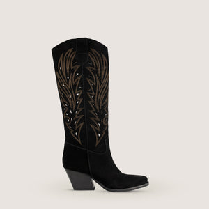 Stivali Texani Rea Nero - KALI SHOES®