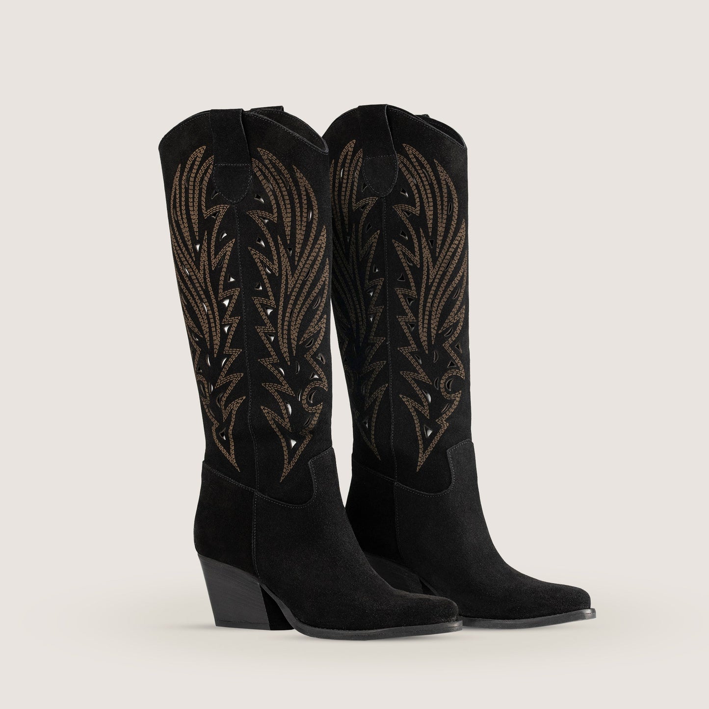 Stivali Texani Rea Nero - KALI SHOES®