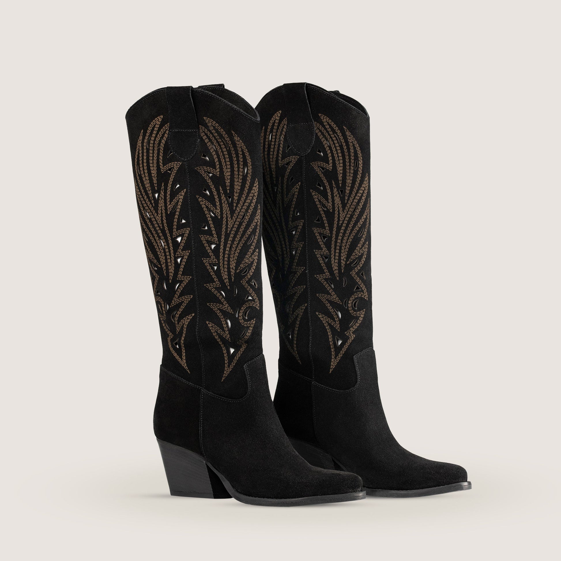 Stivali Texani Rea Nero - KALI SHOES®