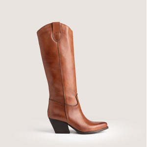 Stivali Texani Russell Cuoio - KALI SHOES®