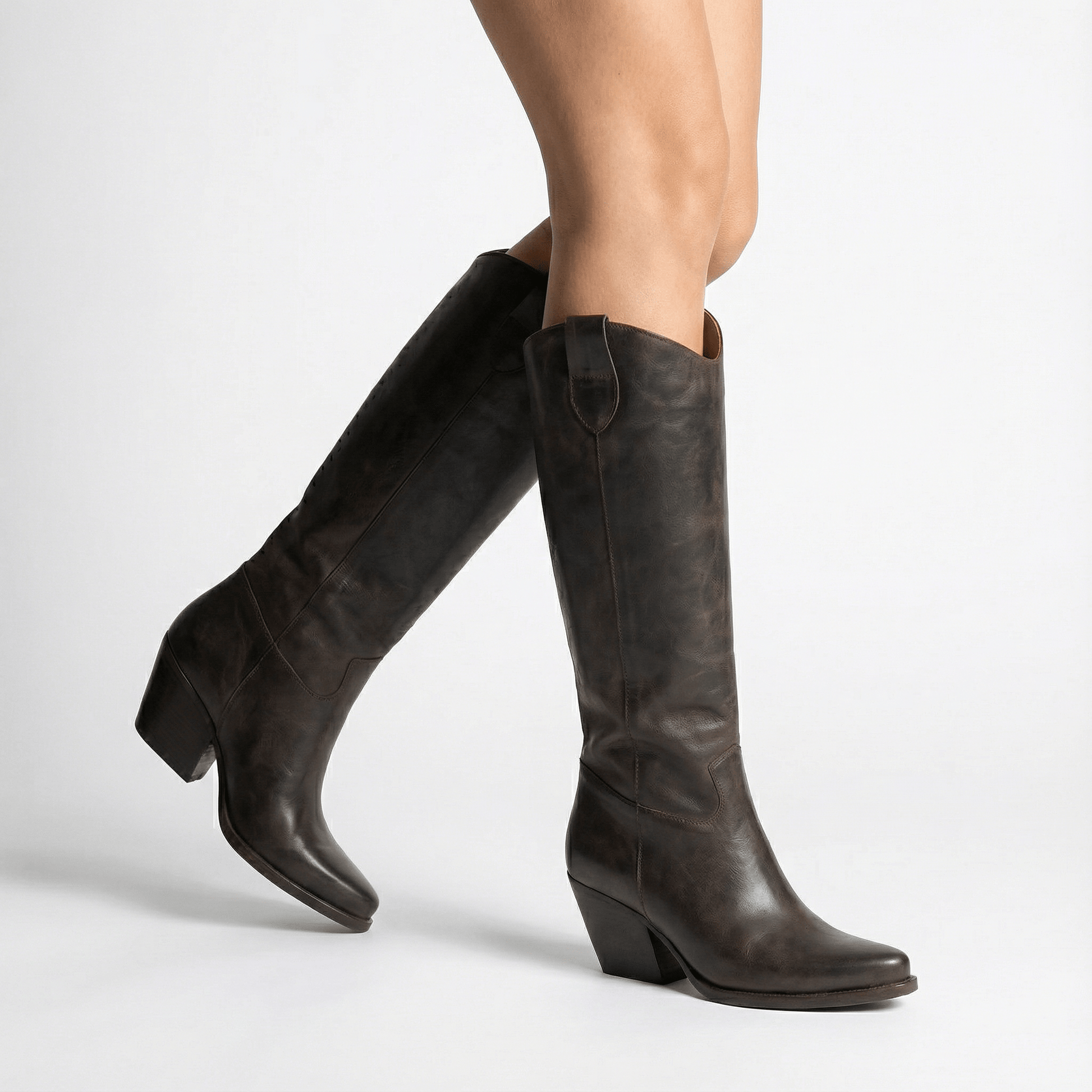 Stivali Texani Russell Testa di Moro - KALI SHOES®