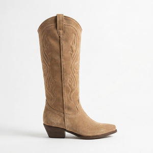 Stivali Texani Sava Taupe - KALI SHOES®