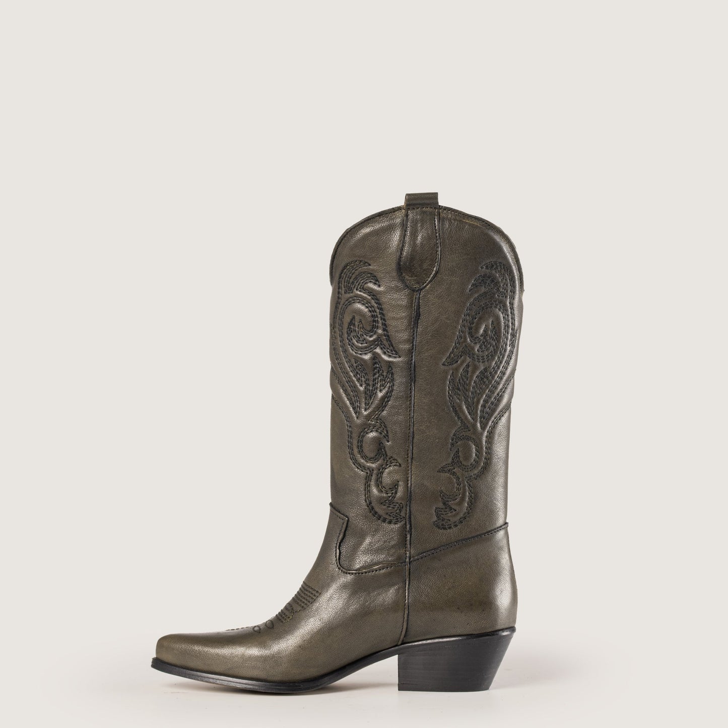 Stivali Texani Shelby Olive - KALI SHOES®