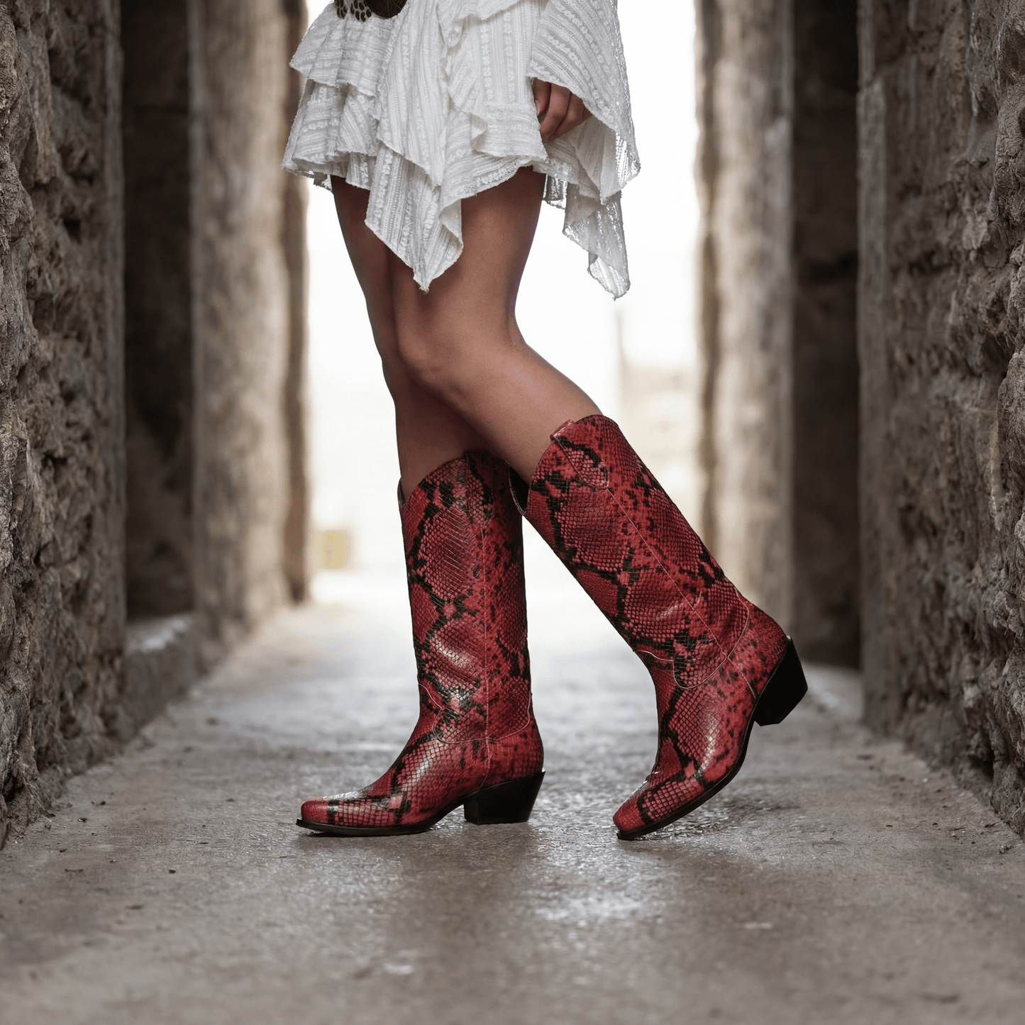 Stivali Texani Wayne Jungle Lava - KALI SHOES®