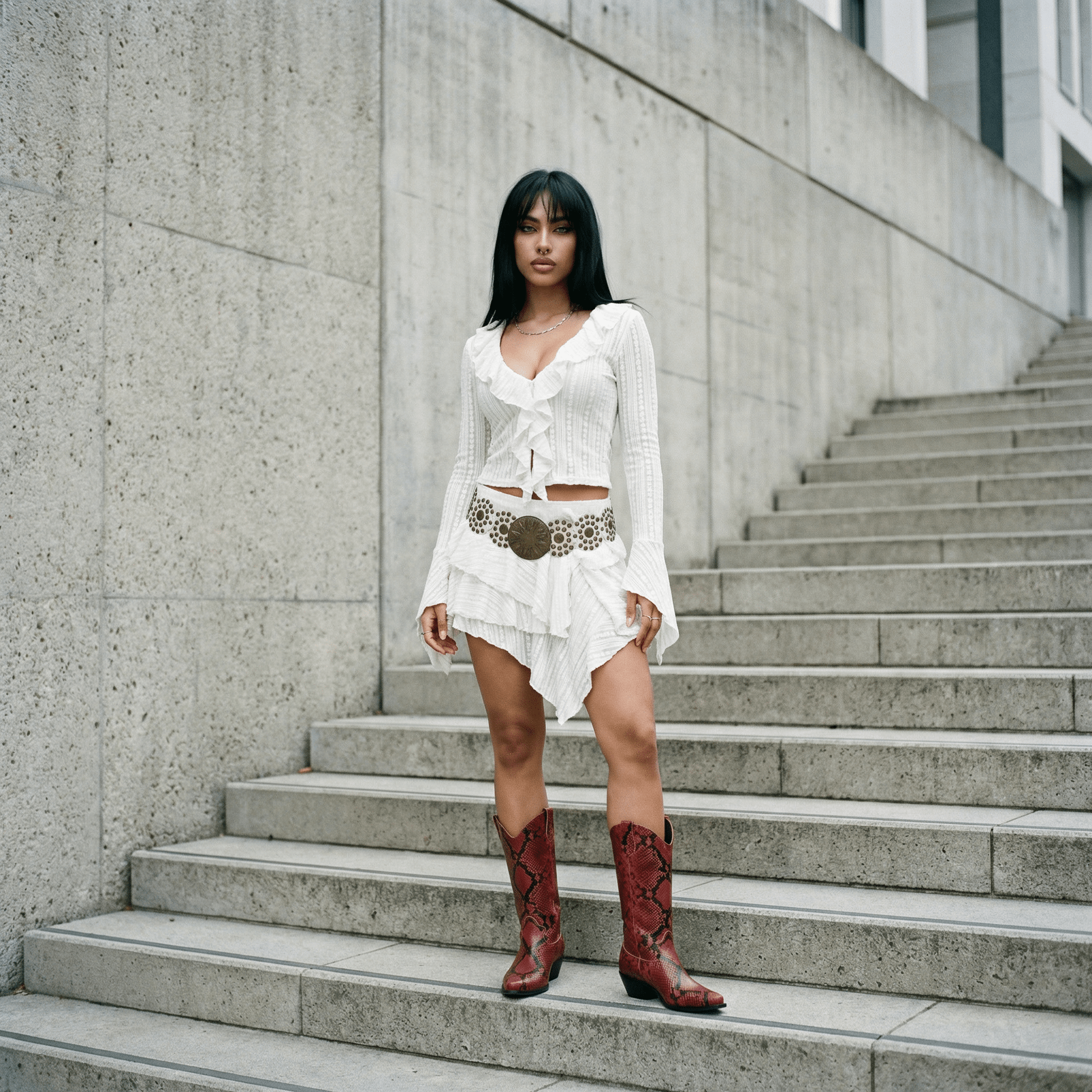 Stivali Texani Wayne Jungle Lava - KALI SHOES®