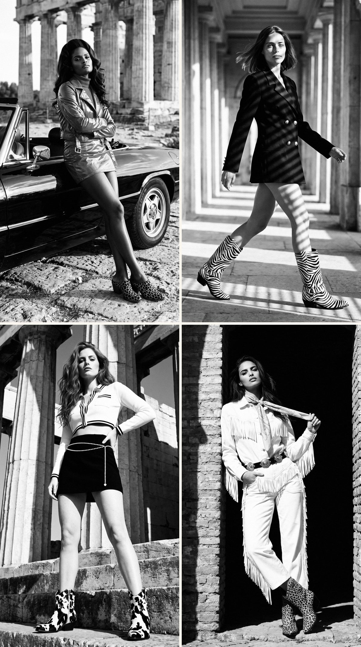 THE CORE: NAOMI, KATE, CHRISTY e IMAN, le quattro icone
