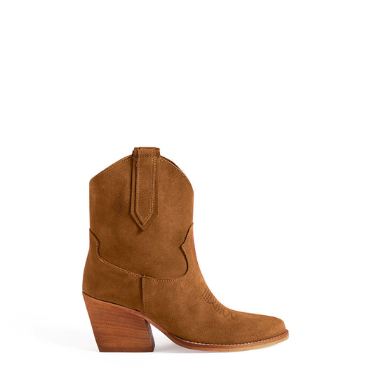 Leila Leather Texan Boots
