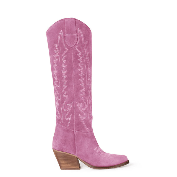 Roze Dallas Texaanse laarzen