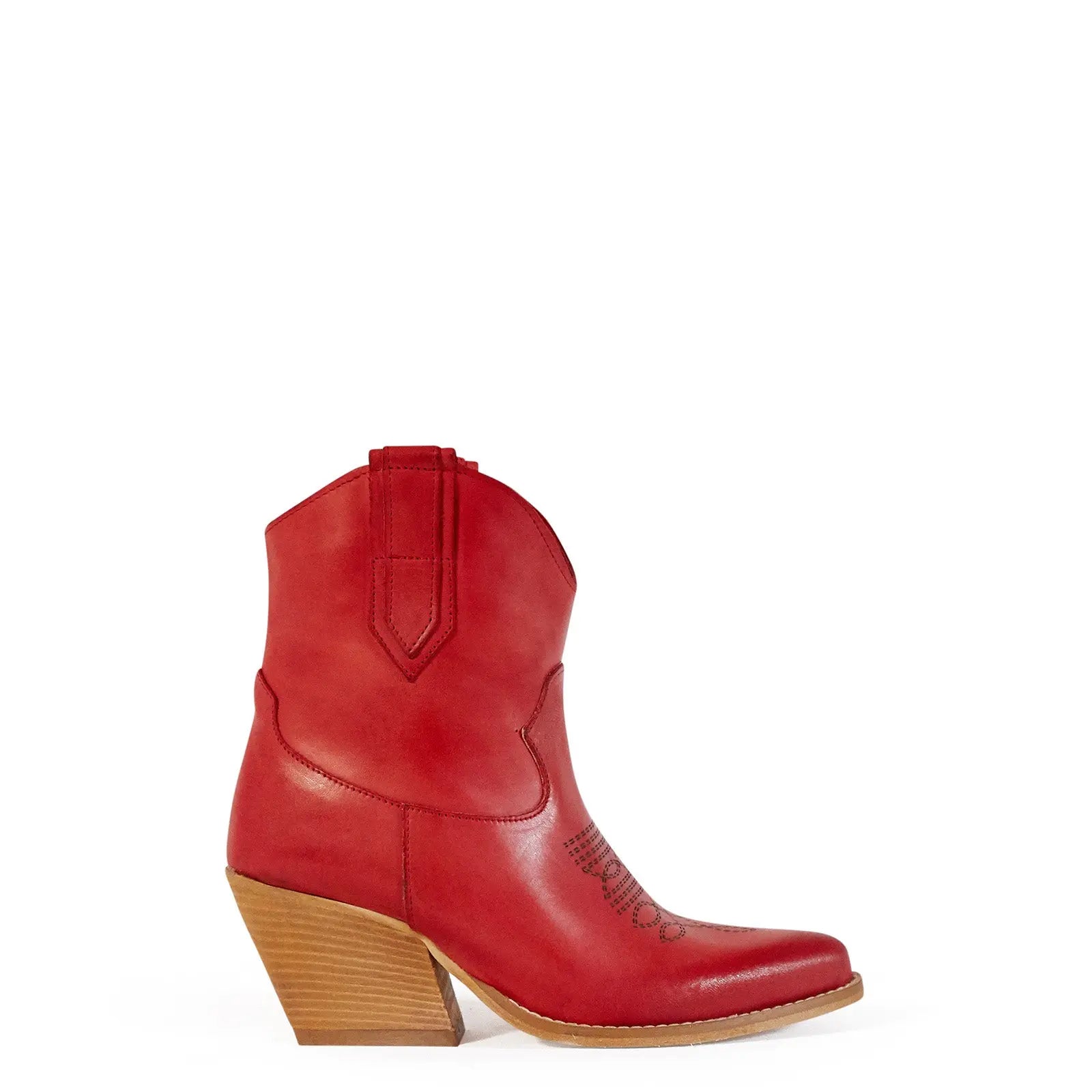 KALI SHOES®-Stivaletti Texani Leila Sweet-Red