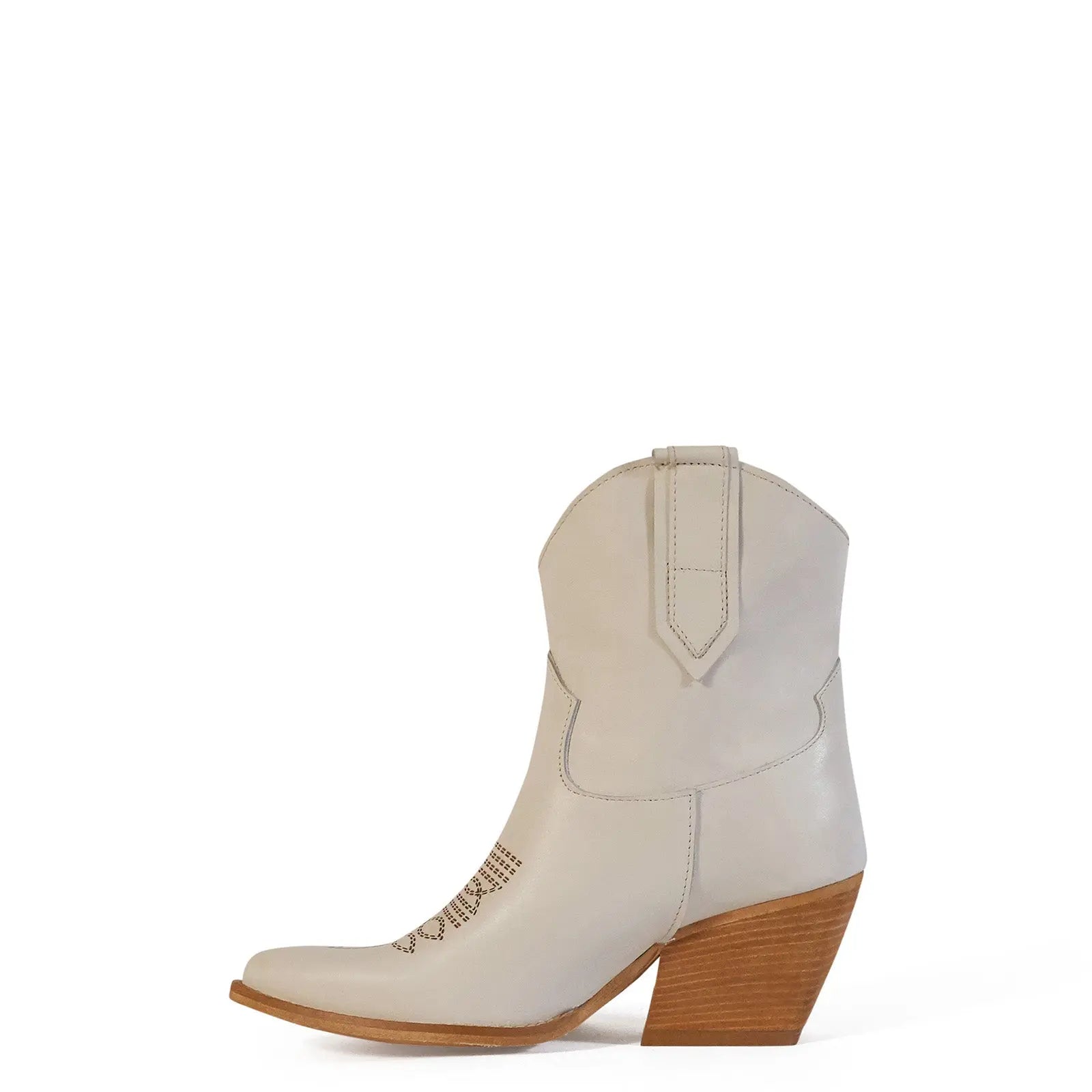 KALI SHOES®-Stivaletti Texani Leila Sweet-White