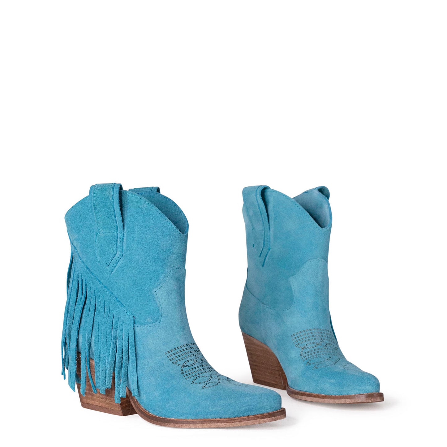 Botas Texan Audrey Turquesa